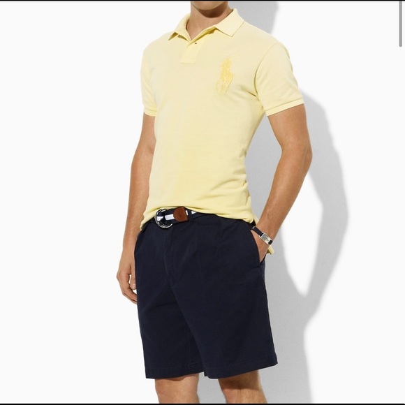 POLO RALPH LAUREN | Navy Blue Tyler Chino Shorts